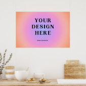 36 x 24 Horizontal gedruckte Kunst Poster (Küche)