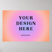 36 x 24 Horizontal gedruckte Kunst Poster (Vorne)