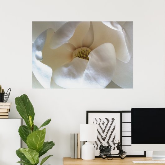 36" x 24" Magnolia-Poster, Wert mattes Poster (Heimbüro)