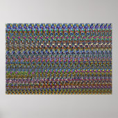 36" x 24" "Unsichtbares" 3D-Poster von Magic Eye® Poster (Vorne)