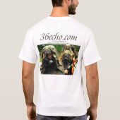 36echo-, Kriege u. Gerüchte von Kriegen T-Shirt (Rückseite)