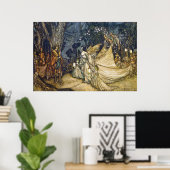 36x24 Argument von Oberon und Titania Poster (Heimbüro)