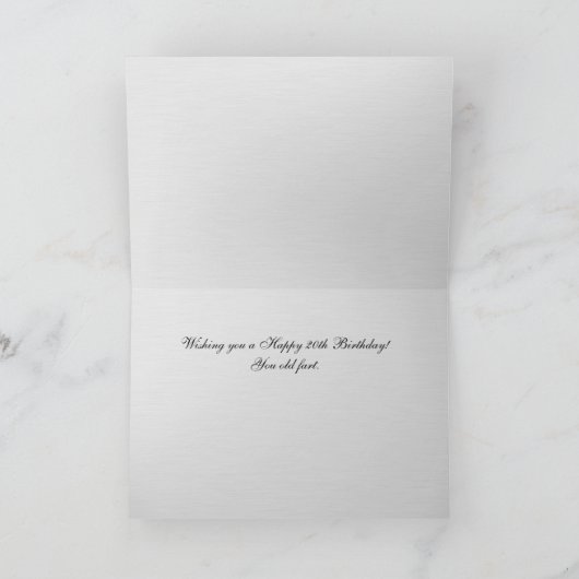 370Z Thema Geburtstagskarte Karte (Innenseite)