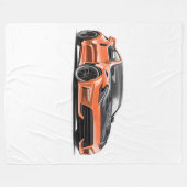 370z Zeichnung Fleecedecke (Vorderseite (Horizontal))