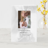 3715 Glückwunsch, Führerschein bestanden zu haben Karte (Gelbe Blume)