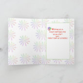 3722 Erster Tag der Blume der Schule Karte (Innenseite)