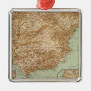 3738 Spanien, Portugal Ornament Aus Metall