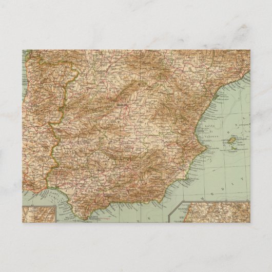 3738 Spanien, Portugal Postkarte (Vorderseite)