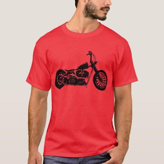 374 Chopper Bike T-Shirt (Vorderseite)