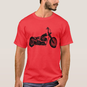 374 Chopper-Fahrrad T-Shirt