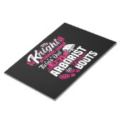 37.Arborist for a Tree Trimmer Notizblock (angewinkelt)