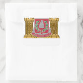 37. BATTALION-STICKER QUADRATISCHER AUFKLEBER (Tasche)