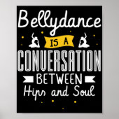 37.Bellydance ist eine Konturation zwischen Hüften Poster (Vorne)