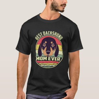 37 Beste Dachshund-Mutter Aller Zeiten Vintage T-Shirt