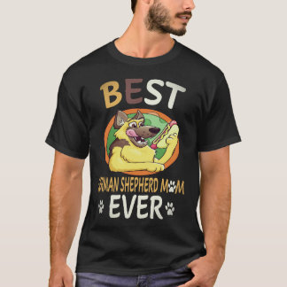 37 Beste Deutsche Schäferhund-Mama Aller Zeiten De T-Shirt