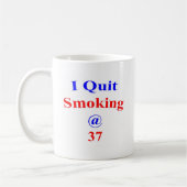 37, die ich beendigte zu rauchen kaffeetasse (Links)