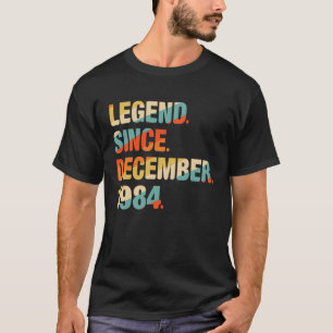 37. Geburtstag 37 Jahre alte Legende seit 1. Dezem T-Shirt