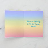 37. Geburtstag — Fun Cake & Candles, w/Individuell Karte (Innenseite)