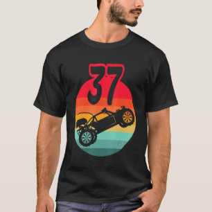 37. Geburtstag I Racing Gaming I Remote Kontrolle T-Shirt