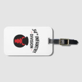 37. Infanterie-Abteilung Militär der Vereinten Sta Gepäckanhänger (Vorderseite (Horizontal))