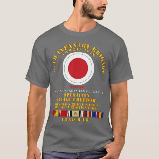 37. Infanterie-Brigade-Kampfteam Irakische Freihei T-Shirt
