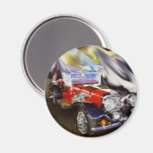 37 Jaguar Magnet (Vorderseite/Rückseite)