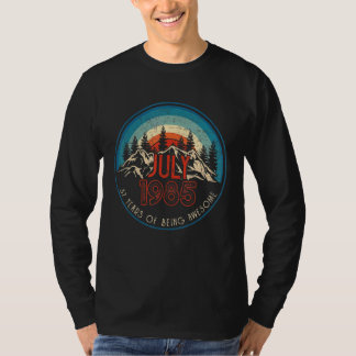 37 Jahre alt Geburtstag Juli 1985 T-Shirt