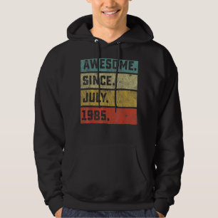 37 Jahre alt Phantastisch seit Juli 1985 37. Gebur Hoodie