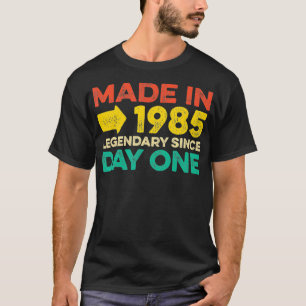 37-jährige Männer Frauen Geboren 1985 Geburtstagsg T-Shirt