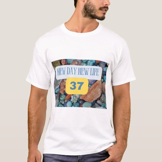 37 numerologisches Hemd T-Shirt (Vorderseite)