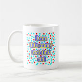 37 rote Punkte alt Kaffeetasse (Links)