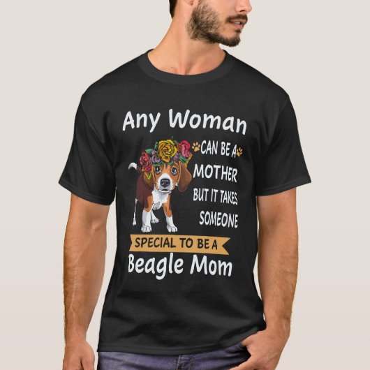 37 Special Um eine Beagle-Mutter zu sein Beagle T-Shirt (Vorderseite)