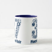 37 Stücke Flair (dunkle Beschriftung) Tasse (Zentrum)