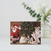 3806 Teddy Bear Weihnachten (Stehend Vorderseite)