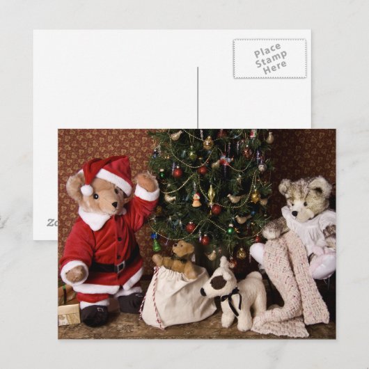 3806 Teddy Bear Weihnachten (Vorne/Hinten)