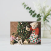 3843 Teddy Bären Weihnachten (Stehend Vorderseite)