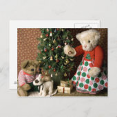 3843 Teddy Bären Weihnachten (Vorne/Hinten)