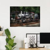 385 - Am Bahnhof Poster (Heimbüro)