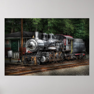 385 - Am Bahnhof Poster