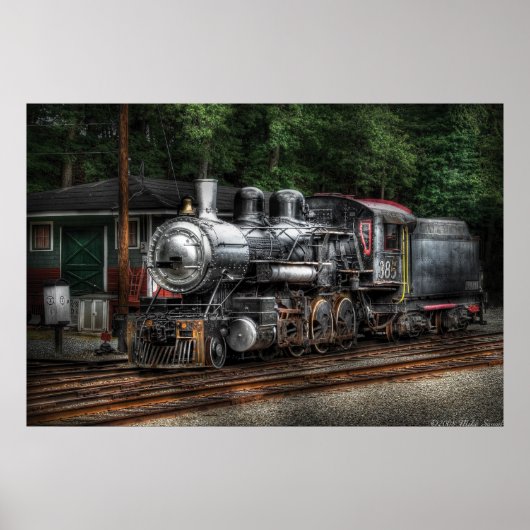 385 - Am Bahnhof Poster (Vorne)