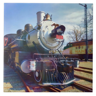 385 Dampflokomotive Fliese