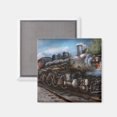 385 - Zug - Dampfzug - 385 Vollständig restauriert Magnet (Vorderseite/Rückseite)
