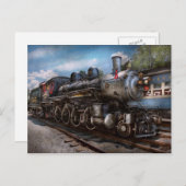 385 - Zug - Dampfzug - 385 Vollständig restauriert Postkarte (Vorne/Hinten)