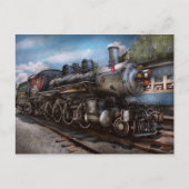 385 - Zug - Dampfzug - 385 Vollständig restauriert Postkarte (Vorderseite)