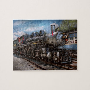 385 - Zug - Dampfzug - 385 Vollständig restauriert Puzzle