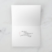 3878 Taufe großes Grandaughter Karte (Innenseite)