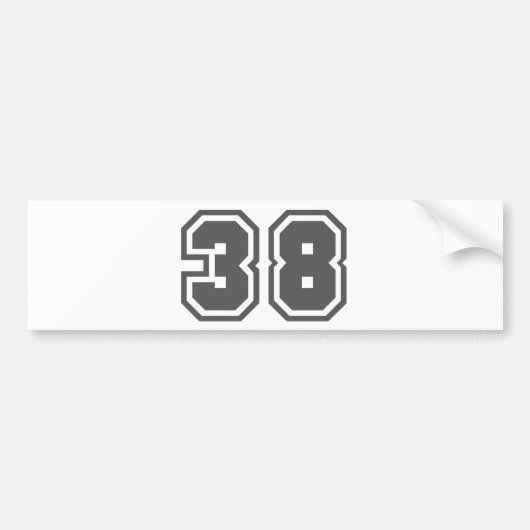 38 AUTOAUFKLEBER (Vorne)