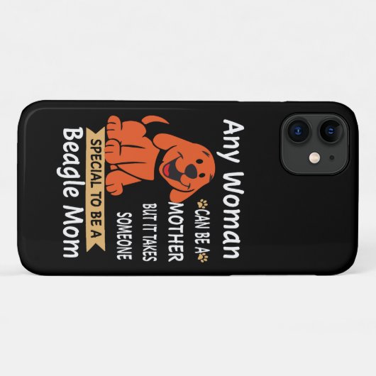 38 Besondere Mama als Beagle Case-Mate iPhone Hülle (Rückseite (Horizontal))