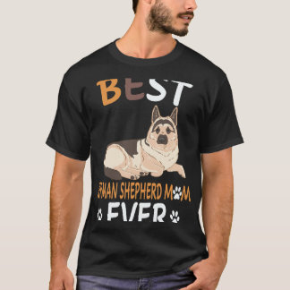 38 Beste Deutsche Schäferhund-Mutter überhaupt Deu T-Shirt