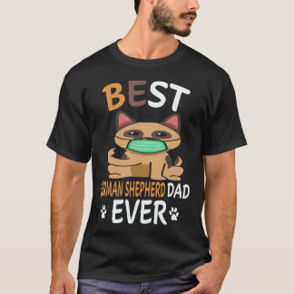 38 Bester Deutscher Schäferhund Papa jemals Deutsc T-Shirt